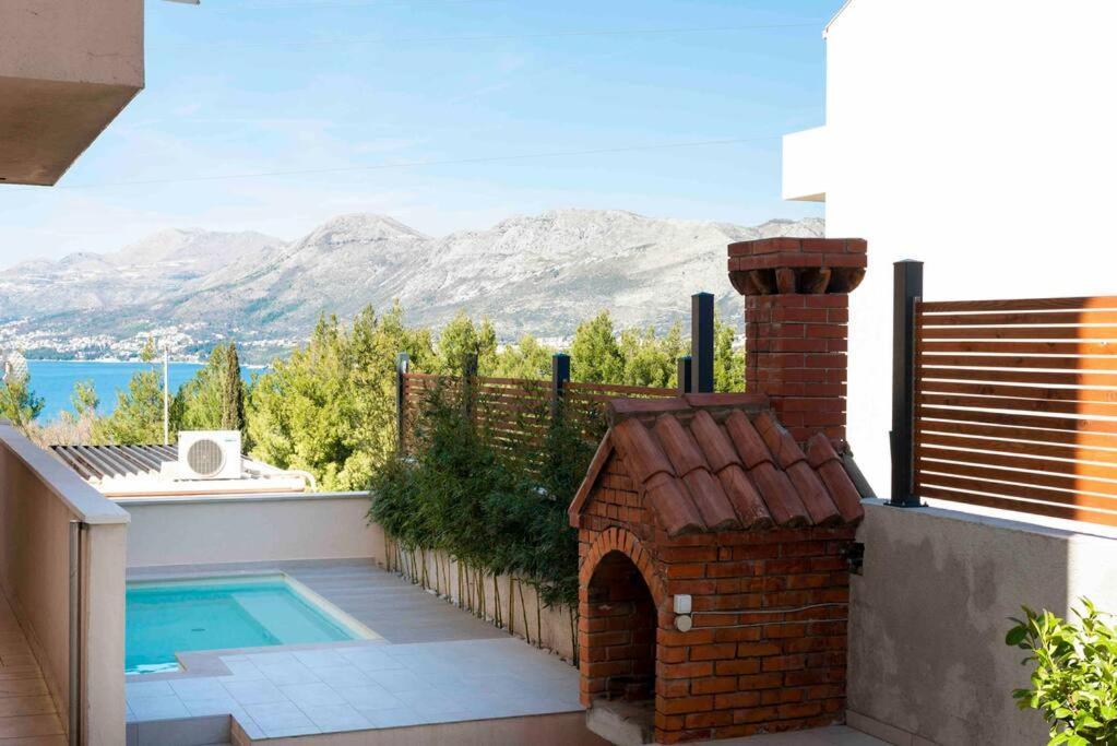 Private Pool Amazing Apartmant Cavtat Exterior foto